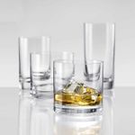 Jogo com 36 Copos de Cristal Linha Barline Bohemia