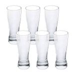 Jogo com 6 Copos De Cristal Para Cerveja 210 ml Catarinense Bohemia