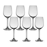 Jogo 6 Taças de Cristal Para Água ou Vinho 550 ml Flamenco Bohemia