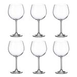 Jogo com 6 Taças de Cristal Para Gin 570 ml Gastro/Colibri Bohemia