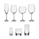 Jogo com 42 Peças De Cristal Linhas Gastro e Barline Bohemia