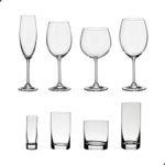 Jogo com 48 Peças De Cristal Linhas Gastro e Barline Bohemia