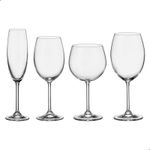 Jogo Com 48 Taças De Cristal Linha Gastro Bohemia