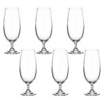 Jogo com 6 Taças de Cristal Para Cerveja 380 ml Gastro/Colibri Bohemia