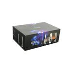 Jogo com 6 Copos de Cristal Para Whisky 290 ml Ideal Bohemia