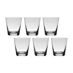 Jogo com 6 Copos de Cristal Para Whisky 330 ml Jive Bohemia