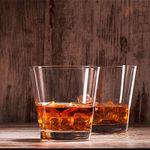 Jogo com 6 Copos de Cristal Para Whisky 330 ml Jive Bohemia