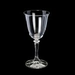 Jogo com 6 Taças De Cristal Para Vinho Branco 250 ml Linha Branta Bohemia