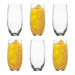 Jogo 6 Copos De Cristal Para Água ou Suco 470 ml Mergus Bohemia