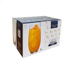 Jogo 6 Copos De Cristal Para Água ou Suco 470 ml Mergus Bohemia