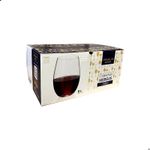 Jogo 6 Copos De Cristal Para Água ou Suco 560 ml Mergus Bohemia