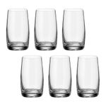 Jogo 6 Copos De Cristal Para Água ou Suco 380 ml Linha Pavo Bohemia