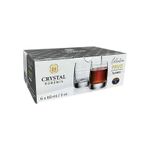 Jogo 6 Copos De Cristal Para Shot 60 ml Linha Pavo Bohemia