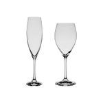 Jogo 12 Taças de Cristal Para Champagne e Vinho Branco Sophia Bohemia