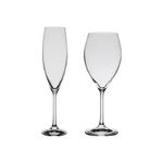 Jogo 12 Taças De Cristal Para Champagne e Vinho Tinto Sophia Bohemia