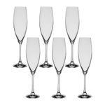 Jogo 18 Taças de Cristal Para Água, Champagne e Vinho Sophia Bohemia