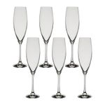 Jogo com 36 Taças de Cristal Bohemia Linha Sophia