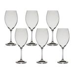 Jogo com 36 Taças de Cristal Bohemia Linha Sophia