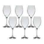 Jogo com 36 Taças de Cristal Bohemia Linha Sophia