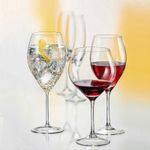 Jogo com 6 Taças de Cristal Para Vinho Tinto 490 ml Sophia Bohemia