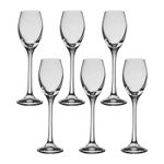 Jogo com 6 Taças de Cristal Para Licor 65 ml Sophia Bohemia