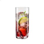 Jogo com 12 Copos de Cristal Para Água ou Suco Trio Bohemia