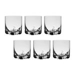 Jogo com 12 Copos de Cristal Para Whisky Trio Bohemia