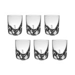 Jogo com 6 Copos de Cristal Para Shot ou Tequila 60 ml Trio Bohemia