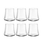 Jogo 6 Copos de Cristal Para Whisky 350 ml Xtra Bohemia