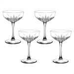 Jogo com 4 Taças De Vidro Para Cocktail 255 ml Timeless Pasabahçe