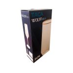 Jogo com 2 Taças De Cristal Para Champagne 300 ml Borda Dourada Linha Taj Wolff
