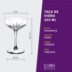 Taça De Vidro Para Cocktail 255 ml Linha Timeless Pasabahçe