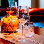 Taça De Cristal Para Champagne 300 ml Borda Dourada Linha Taj Wolff