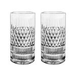 Jogo  2 Copos de Cristal Para Água ou Suco 350 ml Esplanada L'Hermitage