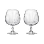 Jogo 2 Taças De Vidro Para Cognac 650 ml America 20's Bormioli Rocco