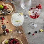 Jogo com 6 Taças De Vidro Para Gin Tônica 745 ml America 20's Bormioli Rocco