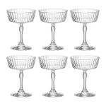 Jogo 6 Taças De Vidro Para Cocktail 275 ml America 20's Bormioli Rocco