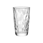Jogo com 2 Copos Longos De Vidro 470 ml Diamond Bormioli Rocco