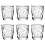 Jogo 6 Copos Baixos De Vidro 390 ml Diamond Bormioli Rocco