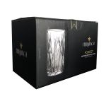 Jogo com 6 Copos de Cristal Para Água 350 ml Linha Forest L'Hermitage