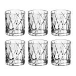 Jogo 6 Copos de Cristal Para Whisky 310 ml Forest L'Hermitage