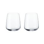 Jogo com 2 Copos De Vidro Para Água 360 ml Linha Nexo Bormioli Rocco