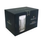 Jogo com 6 Copos de Cristal para Água 350 ml Linha Soho L'Hermitage