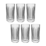 Jogo com 6 Copos de Cristal para Água 350 ml Linha Soho L'Hermitage