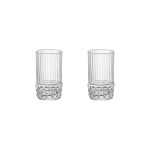 Jogo com 2 Copos De Vidro Para Shot 80 ml America 20's Bormioli Rocco