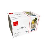 Jogo com 6 Copos De Vidro 430 ml Florian Blue Bormioli Rocco