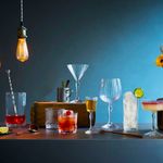 Taça De Vidro Bormioli Rocco Para Martini 155 ml America 20s 2 Peças