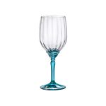 Taça de Vidro Bormioli Rocco Para Vinho 380 ml Florian Blue 1 Peça