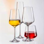 Taça de Cristal Bohemia 450 ml Sandra 2 Peças