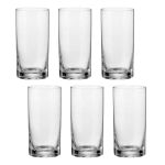 Copo de Cristal Bohemia Para Água e Suco 350 ml Larus 6 Peças